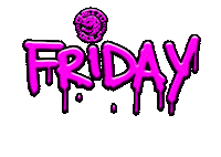 Friday Sticker by ghettogolf