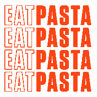 pasta spaghetti Sticker by Banza