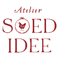 soedidee logo atelier borduren soed Sticker