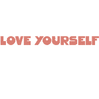 madisonjadziadesign love colors words selfcare Sticker