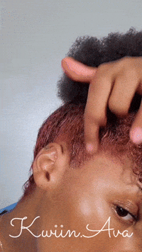 Afro Edges GIF by Kwiin Ava