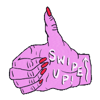 Nailpolish Swipe Up Sticker