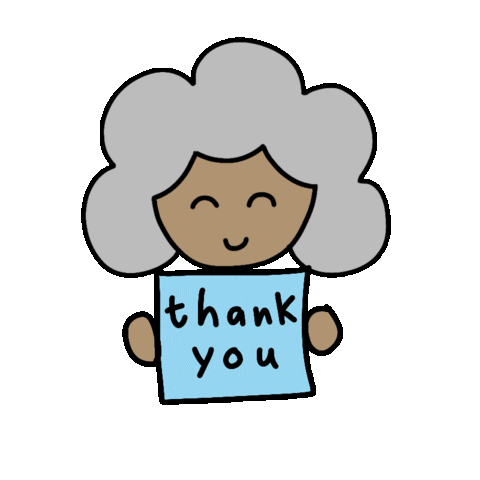 cloudedmystery happy thank you thanks grateful Sticker