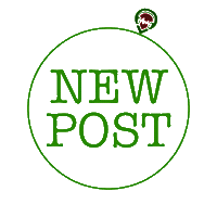 New Post Greeny Sticker by Astro Martian
