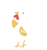 claudialiu106 cook chick purest 痞爾斯 Sticker