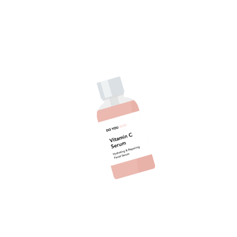doyouskin pink skincare skin cosmetics Sticker