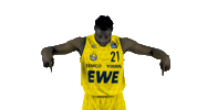 Ewe Baskets Basketball Sticker by EWE Baskets Oldenburg