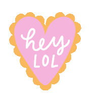 Valentines Day Heart Sticker