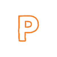 Alphabet P Sticker