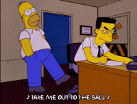 Season 8 Singing GIF by The Simpsons