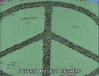 Season 3 Peace GIF by The Simpsons