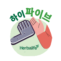 HerbalifeKorea shake korea highfive formula1 Sticker