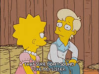 sad lisa simpson GIF