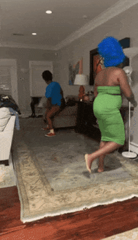 larayia dance hype twerk TheSimpsons GIF