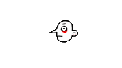 Big Eyes Whatever Sticker