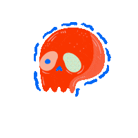 Death Skull Sticker