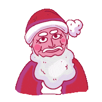 Santa Claus Christmas Sticker