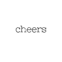Cheers Sticker by Zoals Eef