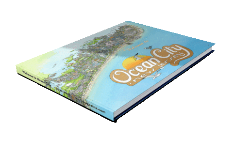 Happy Book Sticker by Ocean City Magazine