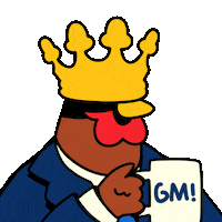 COQINU coffee good morning gm coq Sticker