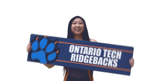 Rowing Oua Sticker by Ontario Tech Ridgebacks