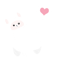 llama alpaca Sticker by Live Life Happy