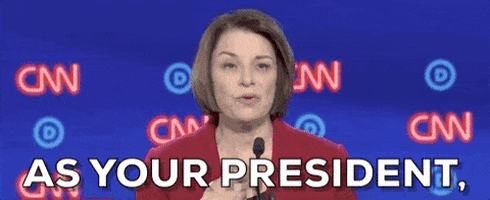 That Will Stop Amy Klobuchar GIF by GIPHY News