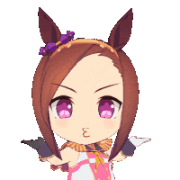 Chibi Umamusume Sticker