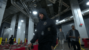 kawhi leonard arrival GIF by NBA