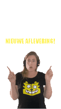 Yeah Baby Yeah Sticker by De Waanzinnige Podcast