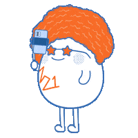 Video Phone Sticker by M21.hk