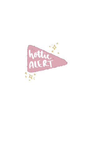 cowgirlcalligprahy hot pink pretty babe Sticker