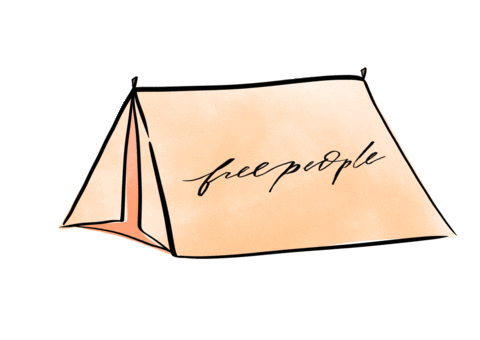 Tent Sticker by Free People