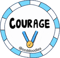 Mental Health Therapy Sticker by OCD Doodles