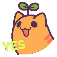 Cat Yes Sticker by Castaways