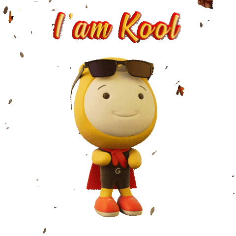 Happy Cool Cool Sticker by Gumazing