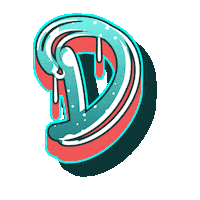 Street Art Design Sticker by The3Flamingos