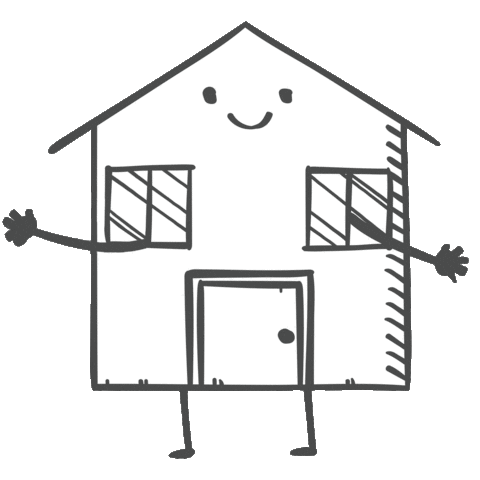 House Hello Sticker by Sundae