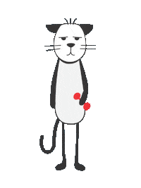 Cat Love Sticker