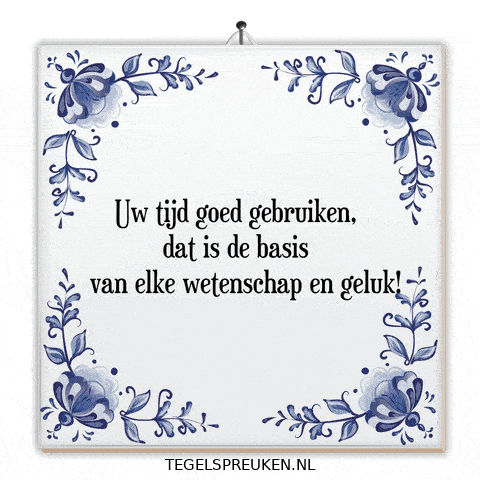 Humor Planning GIF by Tegelspreuken.nl