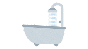 emojivid emoji bathtub emojivid objects Sticker