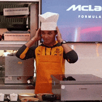 Lando Norris Cooking GIF by McLaren