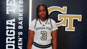 Womens Basketball Adidas GIF by Georgia Tech Yellow Jackets