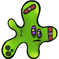 Angry Halloween Sticker by Julie.VanGrol