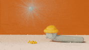 daisymlink animation illustration eating exercise GIF