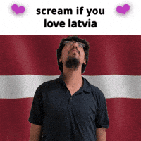 Latvia Flag Lv GIF