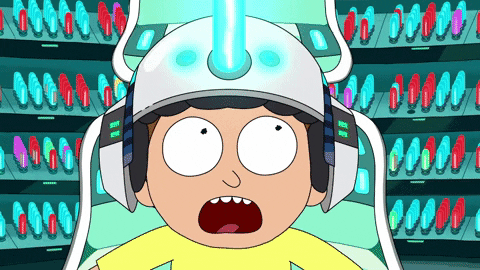 Rick And Morty Surprise GIF by Adult Swim