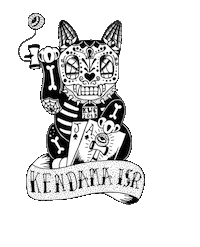 Cat Japan Sticker by KendamaIsrael