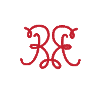 RougeBunnyRouge logo stamp rbr rougebunnyrouge Sticker