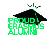 Erasmusalumniclub graduation rotterdam alumni erasmus Sticker